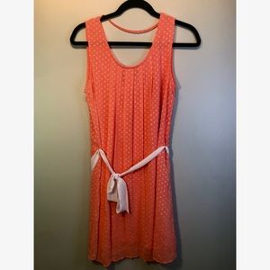 Peach dress